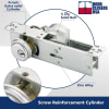 Arch Aluminum Storefront Aluminum Door Hookbolt Deadlock - Image 9 of 0