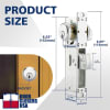 Arch Aluminum Storefront Aluminum Door Hookbolt Deadlock - Image 8 of 0