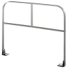 42 inch X 36 inch (Horizontal Dimension X Vertical Dimension) Double Line I Brace Free Standing Automatic Swinging Door Guide Rail - Image 1 of 0