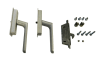 Stanley ICU Manual Swing Door Latch Replacement Kit, Aluminum Finish - Image 1 of 0