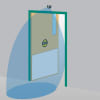 Commercial Automatic Sliding or Swinging Door Microwave Motion Sensor - Image 4 of 0