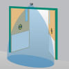 Commercial Automatic Sliding or Swinging Door Microwave Motion Sensor - Image 5 of 0