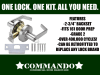 International Door Closers Commercial Entry Door Lever Handle Retrofit Kit - Image 5 of 0