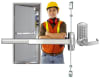 Surface Vertical Rod Exit Device and Keypad - Image 1 of 0