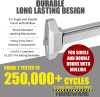 Touch Pad Panic Bar Rim Exit Device For Hollow Metal Door (Construction Pro Hardware Swing Master 40 Series) - Image 2 of 0