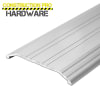 4 in. Wide x 1/2 in. Tall x 96 in. Length Aluminum Saddle Threshold, ADA Compliant, UL Listed Fire Rated, Fluted Surface For Hollow Metal Steel Double Doors - Image 2 of 0