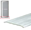 4 in. Wide x 1/4 in. Tall x 36 in. Length Aluminum Saddle Threshold,  ADA Compliant, UL Listed Fire Rated, Fluted Surface For Commercial Hollow Metal Steel Door - Image 1 of 0