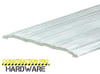 4 in. Wide x 1/4 in. Tall x 72 in. Length Aluminum Saddle Threshold, ADA Compliant, UL Listed Fire Rated, Fluted Surface For Commercial Hollow Metal Steel Double Doors - Image 2 of 0