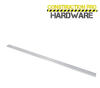 4 in. Wide x 1/4 in. Tall x 72 in. Length Aluminum Saddle Threshold, ADA Compliant, UL Listed Fire Rated, Fluted Surface For Commercial Hollow Metal Steel Double Doors - Image 4 of 0