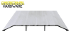 5 in. Wide x 1/2 in. Tall x 96 in. Length Aluminum Saddle Threshold, ADA Compliant, UL Listed Fire Rated, Grooved Surface For Commercial Hollow Metal Steel Double Doors - Image 2 of 0