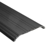 Construction Pro Hardware Commercial Door Threshold, 4 in. Wide x 1/2 in. Tall x 96 in. Length, Dark Bronze Fluted Saddle, ADA Compliant, Heavy Duty - Image 1 of 0