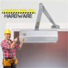 Construction Pro Hardware Swing Man Grade 1 Door Closer With Aluminum Finished Cover For Fire Rated and Non Fire Rated Hollow Metal Doors - Image 6 of 0