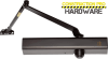 Construction Pro Hardware Swing Man Grade 1 Dark Bronze Commercial Door Closer With Safe Close Power Adjustment and Anti Slam Open Feature, UL Listed, ADA Compliant, Fire Rated - Image 2 of 0