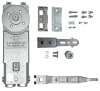 CR Laurence CRL Overhead Concealed Door Closer Kit With End Load Arm and Threshold Pivot For 1 in. Deep Bottom Rail - Image 1 of 0