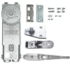 CR Laurence CRL Overhead Concealed Door Closer Kit With Side Load Arm and Floor Pivot For 1-1/2 in. Deep Bottom Rail - Image 1 of 0