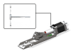 Motor Latch Retraction Kit Designed For Installation On Cal Royal A9860V Series Surface Vertical Rod Panic Bars - Image 1 of 0