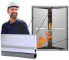 Hollow Metal Double Door Frame Perimeter Seal Kit - Image 1 of 0