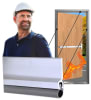 Commercial Wood Door & Frame Perimeter Seal Kit - Image 1 of 0
