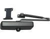 Doromatic 9-1/16 in. x 3/4 in. Commercial Door Closer With Cover, Hold Open Arm and Parallel Bracket, Adjustable Spring Size 1-5, Dark Bronze Finish - Image 1 of 0