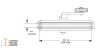 Doromatic 9-1/16 in. x 3/4 in. Commercial Door Closer With Cover, Regular Arm and Parallel Bracket, Adjustable Spring Size 1-5, Aluminum Finish - Image 2 of 0