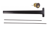 Doromatic 6-5/8 in. x 2-1/2 in. Chassis Head Right Hand Reverse Concealed Vertical Rod Exit Device With Outside Lock Cylinder For 36 in.  x 84 in. Door, Dark Bronze Finish - Image 1 of 0
