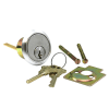 Falcon Rim Cylinder For Surface Vertical Rod Exit Device With 5-3/4 in. Tall x 1.5 in. Wide Chassis, Aluminum Finish - Image 1 of 0