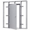 Architectural Commercial Galvanealed Flush Steel Door, 36 in. x 84 in. (3070) Left Hand Reverse, With Insulated Core, Frame For Wood or Metal Stud Wall, and Hardware (3-4 Week Production Time) - Image 1 of 0