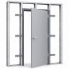 Architectural Commercial Galvanealed Flush Steel Door, 36 in. x 84 in. (3070) Right Hand Reverse, With Insulated Core, Frame For Wood or Metal Stud Wall, and Hardware (3-4 Week Production Time) - Image 1 of 0