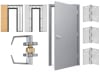 Architectural Commercial Galvanealed Flush Steel Door, 36 in. x 84 in. (3070) Right Hand Reverse, With Insulated Core, Frame For Wood or Metal Stud Wall, and Hardware (3-4 Week Production Time) - Image 2 of 0