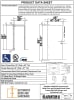 48 in. x 96 in. (4080) LHR Commercial Industrial 18 Gauge Flush Hollow Metal Steel Door Insulated With Polystyrene Core, 16 Gauge Drywall Frame, and Hardware - Image 2 of 0