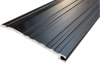 Heavy Duty 4 inch Wide x 1/4 inch Tall Aluminum Half Saddle Threshold for Commercial Applications, Dark Bronze Anodized, Made In USA, Specify Size - Image 1 of 0