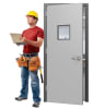 36 In x 84 In Exterior Steel Vision Lite Door - Image 1 of 0