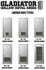36 In x 84 In Exterior Steel Vision Lite Door - Image 8 of 0