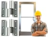 Aluminum Storefront Door Surface Mount Retrofit Hinge Kit - Image 1 of 0