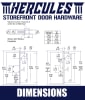 Commercial Door Mortise Deadlock Kit - Image 2 of 0