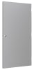 Commercial Hollow Metal Steel Door Only, 35-3/4 Inch x 83-1/8 Inch (3070), 161 Cylindrical Lock Prep, Hinge Reinforcement, Closer Reinforcement, UL Listed - Image 1 of 0