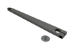 Horton EasyAccess Series 7100 Surface Applied 48 Tooth Inswing Straight  Arm, Used With Track and Slide Block, Clear Finish - Image 1 of 0