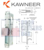 Kawneer Storefront Long Throw Deadlock - 31/32" Backset | Automatic Door and Hardware - Image 1 of 0