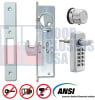 Kawneer Keyless Entry Storefront Hook Bolt Lock for Narrow Stile Glass Doors - Image 1 of 0