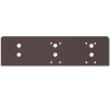 LCN Top Jamb Back Plate Where Frame Is Less Than 3-1/2 in. For 5 in. x 2-1/4 in. Door Closer, Dark Bronze Finish - Image 1 of 0