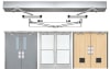Maverick HA8LP Dual Low Profile Standard Duty ADA Automatic Door Opener - Double Door Inswing Pull - Clear Anodized - Image 1 of 0