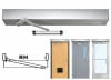 Maverick HA8LP Low Profile Standard Duty ADA Automatic Door Opener - Right Hand Pull / Inswing - Clear Anodized - Image 1 of 0