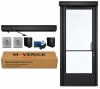 Maverick HA8LP Low Profile ADA Automatic Door Opener for Storefront Doors - Includes 2 Wireless Handicap Push Buttons, Standard Duty, Up to 300 lb. Doors, Dark Bronze Anodized - Image 1 of 0