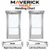 Maverick HA8LP Low Profile ADA Automatic Door Opener for Storefront Doors with Doggable Panic Bar - 2 Wireless Handicap Push Buttons, Up to 300 lb. Doors - Image 2 of 0