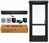 Maverick HA8LP Low Profile ADA Automatic Door Opener for Storefront Doors with Doggable Panic Bar - 2 Wireless Handicap Push Buttons, Up to 300 lb. Doors, Dark Bronze Anodized - Image 1 of 0