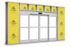 Commercial Automatic Sliding Door, 4 Panel Exterior Bi Part Automatic Door System With DC Motor, Microprocessor Control, Safety Sensors, and Hardware, Glass Not Included, Clear Anodized Finish - Image 6 of 0