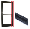 Old Castle Black Weatherstripping, 84 Inch Length For Oldcastle Commercial Glass Storefront Doors - Image 1 of 0