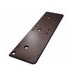 R25111 Hinge Side Mount Drop Plate Where Top Rail Is Less Than 3-3/4 in. For 5 in. x 2-1/4 in. Door Closer, Dark Bronze Finish - Image 1 of 0