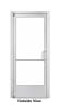 Commercial Aluminum Storefront Glass Door and Frame For Exterior Block Wall, 48" x 80" Right Hand, 1" Low E Glass Pre-Installed, Entrance Hardware Package, Clear Anodized - Image 3 of 0