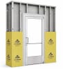 Commercial Aluminum Storefront Glass Door and Frame For Exterior Steel Stud Wall, 42" x 96" Left Hand, 1" Low E Glass Pre-Installed, Entrance Hardware Package, Clear Anodized - Image 1 of 0